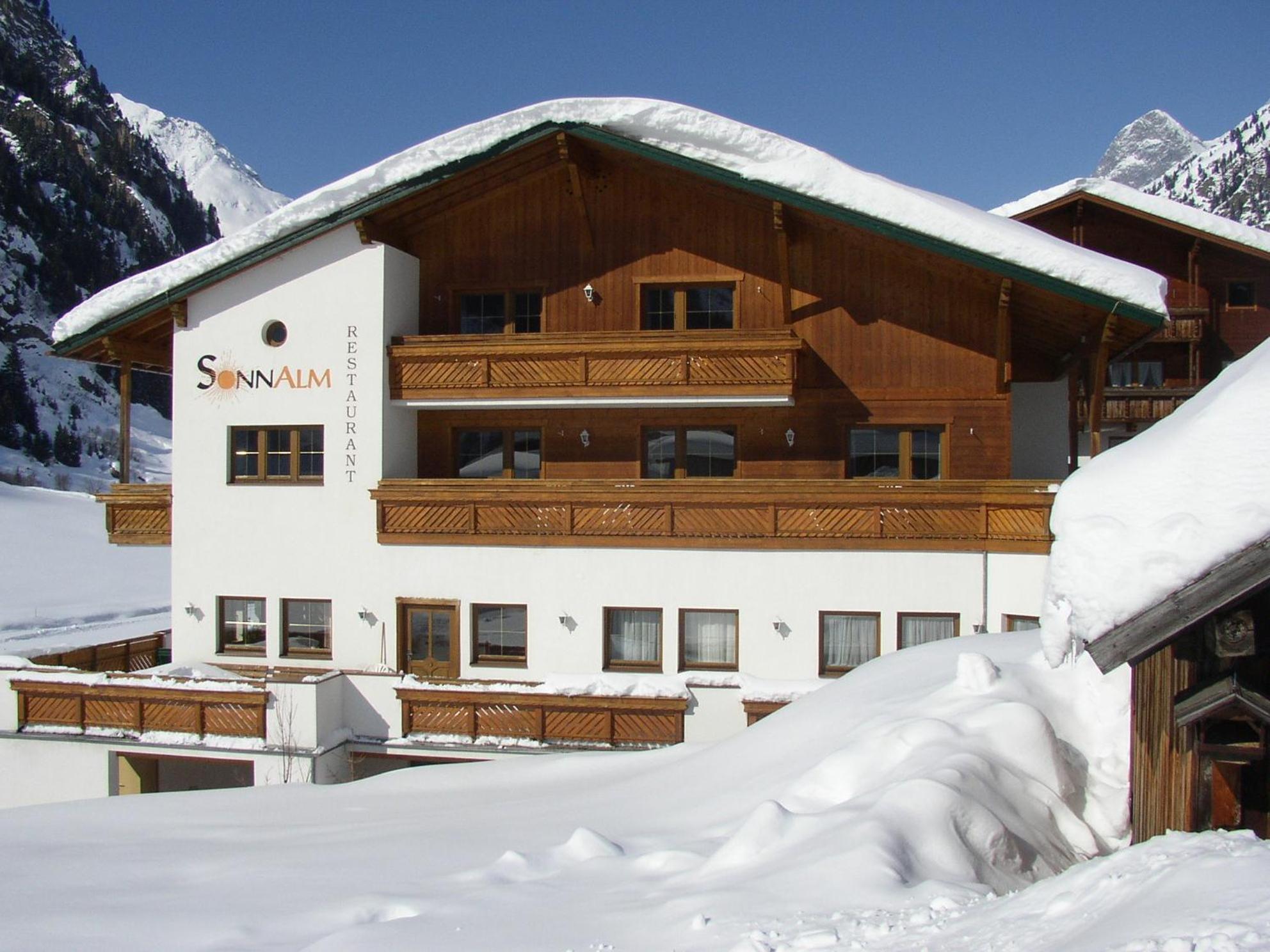Gasthof Sonnalm Sankt Leonhard im Pitztal Bagian luar foto